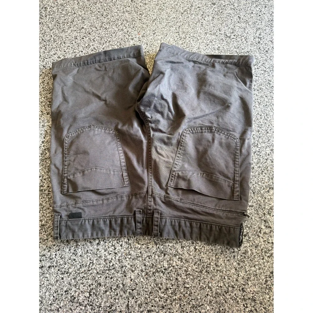 The North Face Mens Gray Cotton Blend Stretch Chino Shorts Size 32 QW 320188